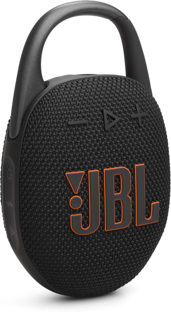 JBL Clip 5 – Best Cheap Bluetooth Speaker with compact design and waterproof durability