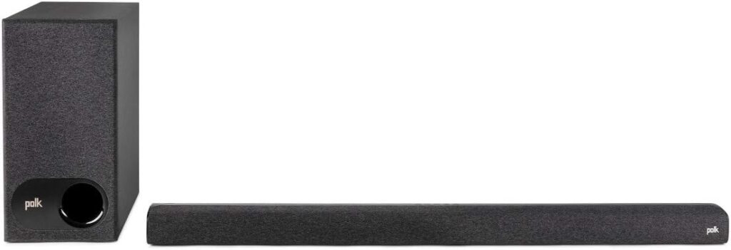 Polk Audio Signa S3 – Best Budget Soundbar with Wireless Subwoofer and Chromecast Built-In