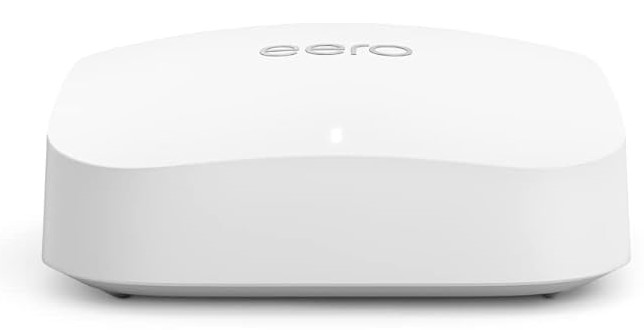 Best WiFi Router - Amazon eero Pro 6E tri-band mesh WiFi 6E system with expanded 6 GHz band and whole-home coverage.