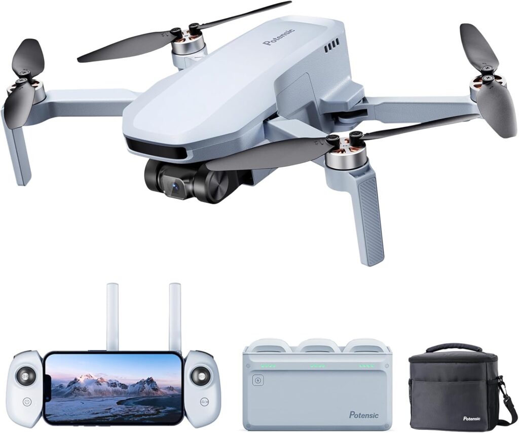 Potensic ATOM SE – Best Budget Drone with 4K EIS Camera and GPS Return-to-Home