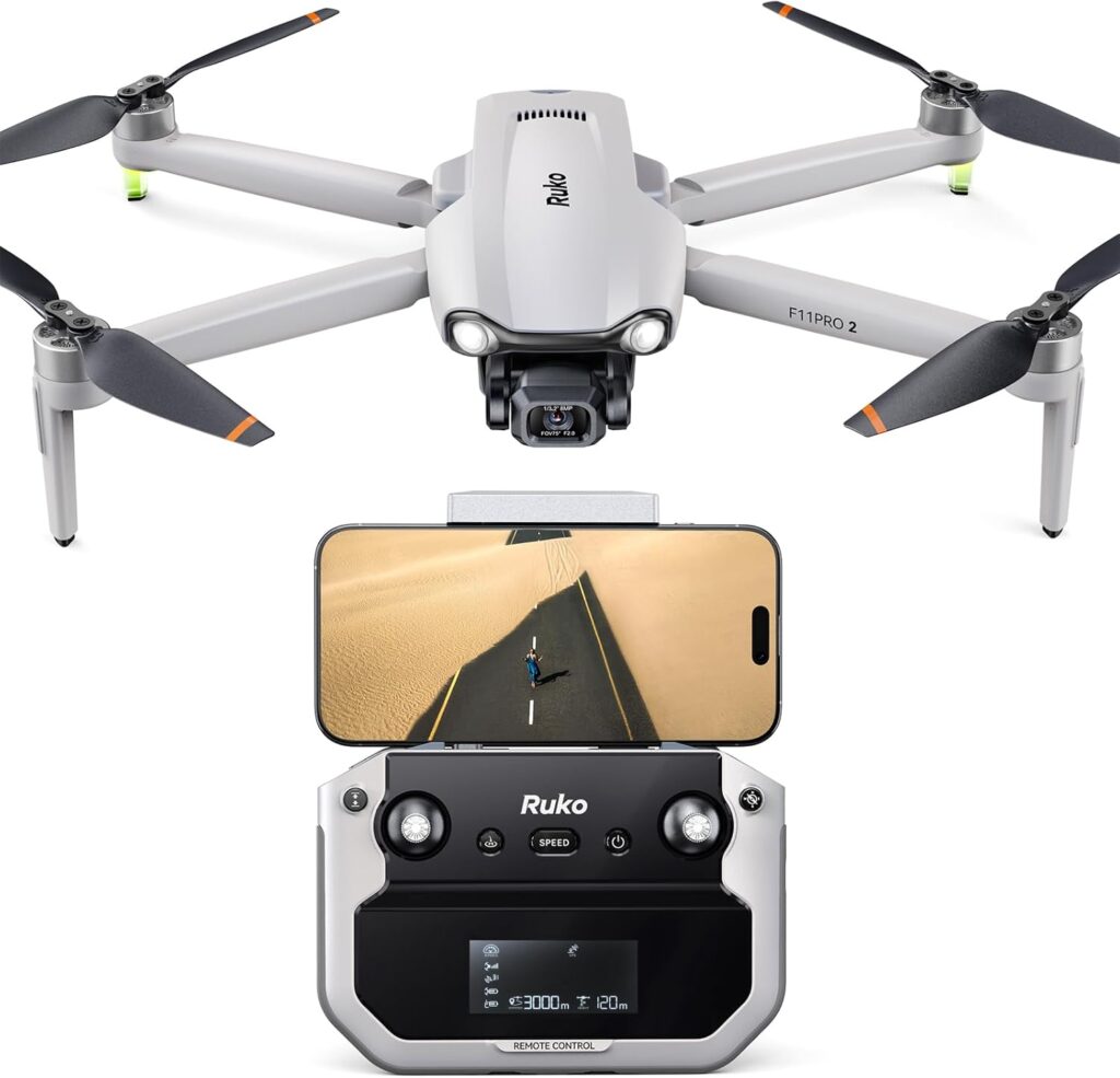 Ruko F11PRO 2 – Best Drone with 4K Camera and Extended Flight Time