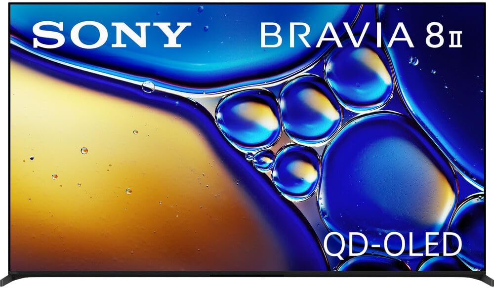 Sony BRAVIA 8 II – Best TV with Exceptional Color Accuracy and Immersive Sound