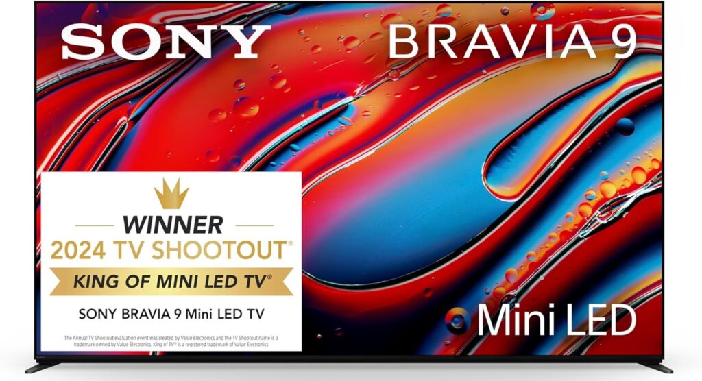 Sony BRAVIA 9 – Best OLED TV with 4K OLED Display, HDR, Dolby Vision, and Dolby Atmos for Movies and Gaming