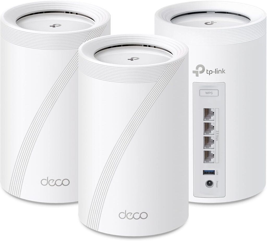 TP-Link Deco BE63 – Best TP-Link Router for Whole-Home Wi-Fi 7 Coverage
