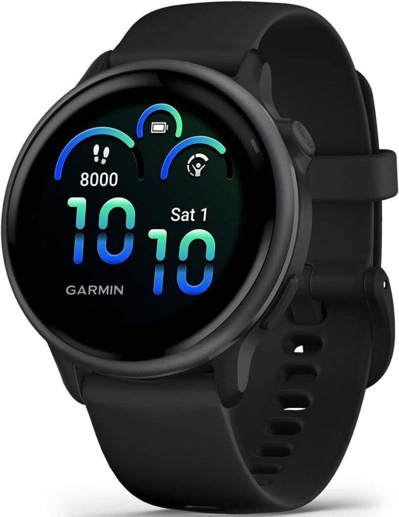 Garmin vívoactive 6 fitness smartwatch Best Fitness Tracker with lightweight design AMOLED display and advanced health tracking features.