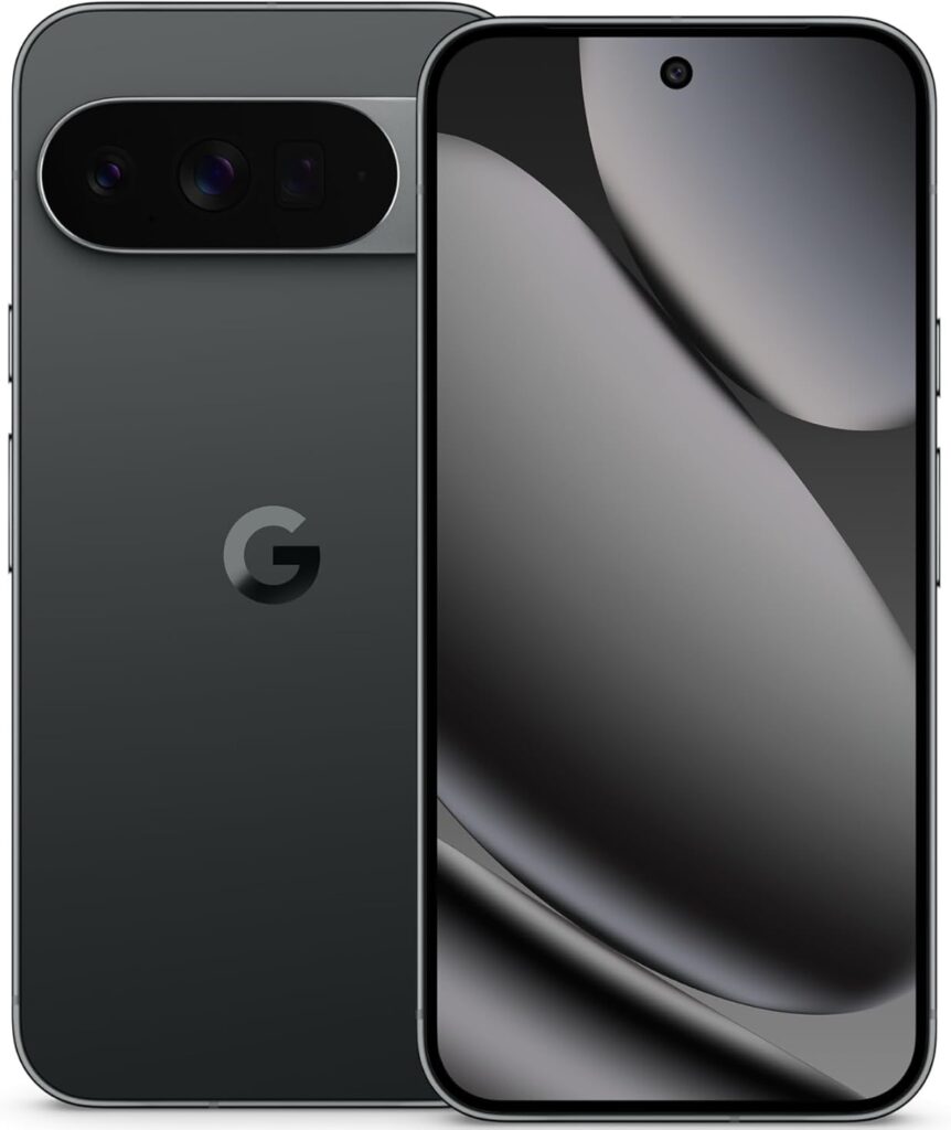 Best Phones — Google Pixel 10 Pro XL smartphone with Tensor G4 chip, advanced AI camera system, OLED display, and long battery life