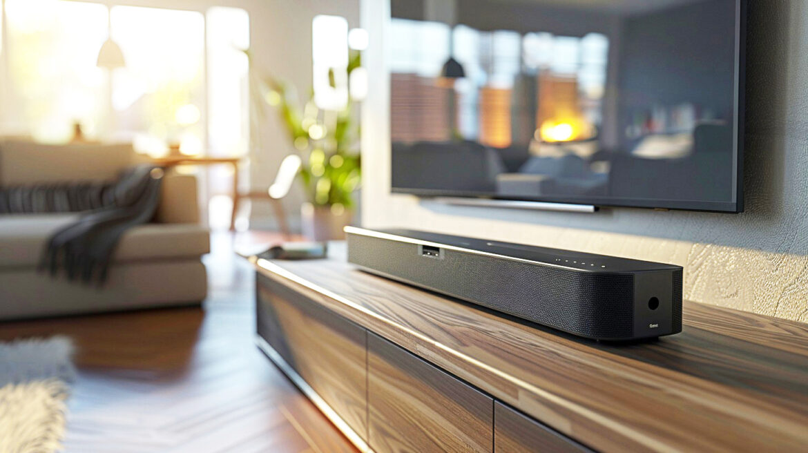 Best Soundbar with immersive audio performance, deep bass output, clear dialogue enhancement, wireless Bluetooth connectivity, sleek compact design, and upgraded home entertainment sound experience.